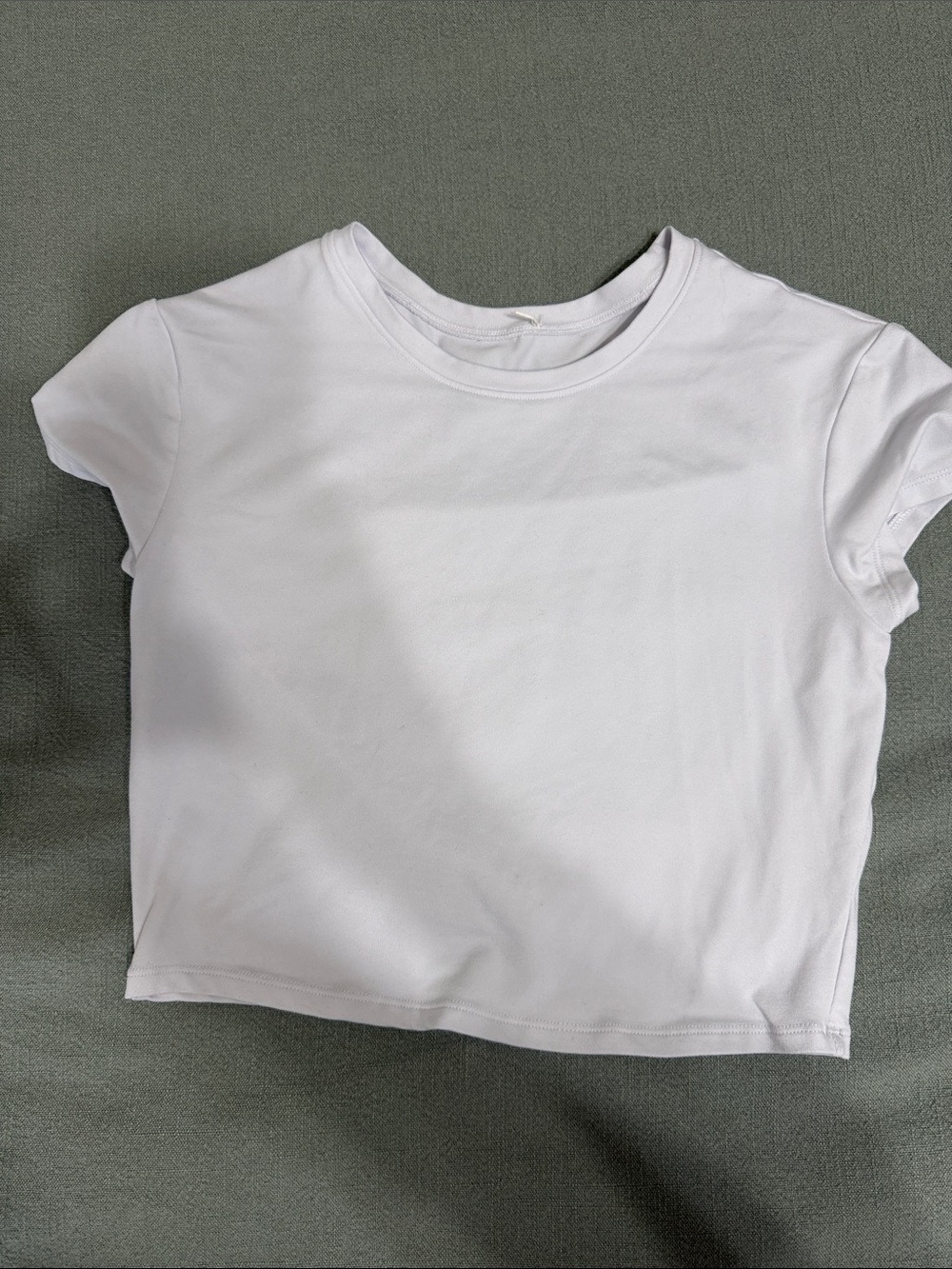 ALO Yoga White ' Short Sleeve Tee